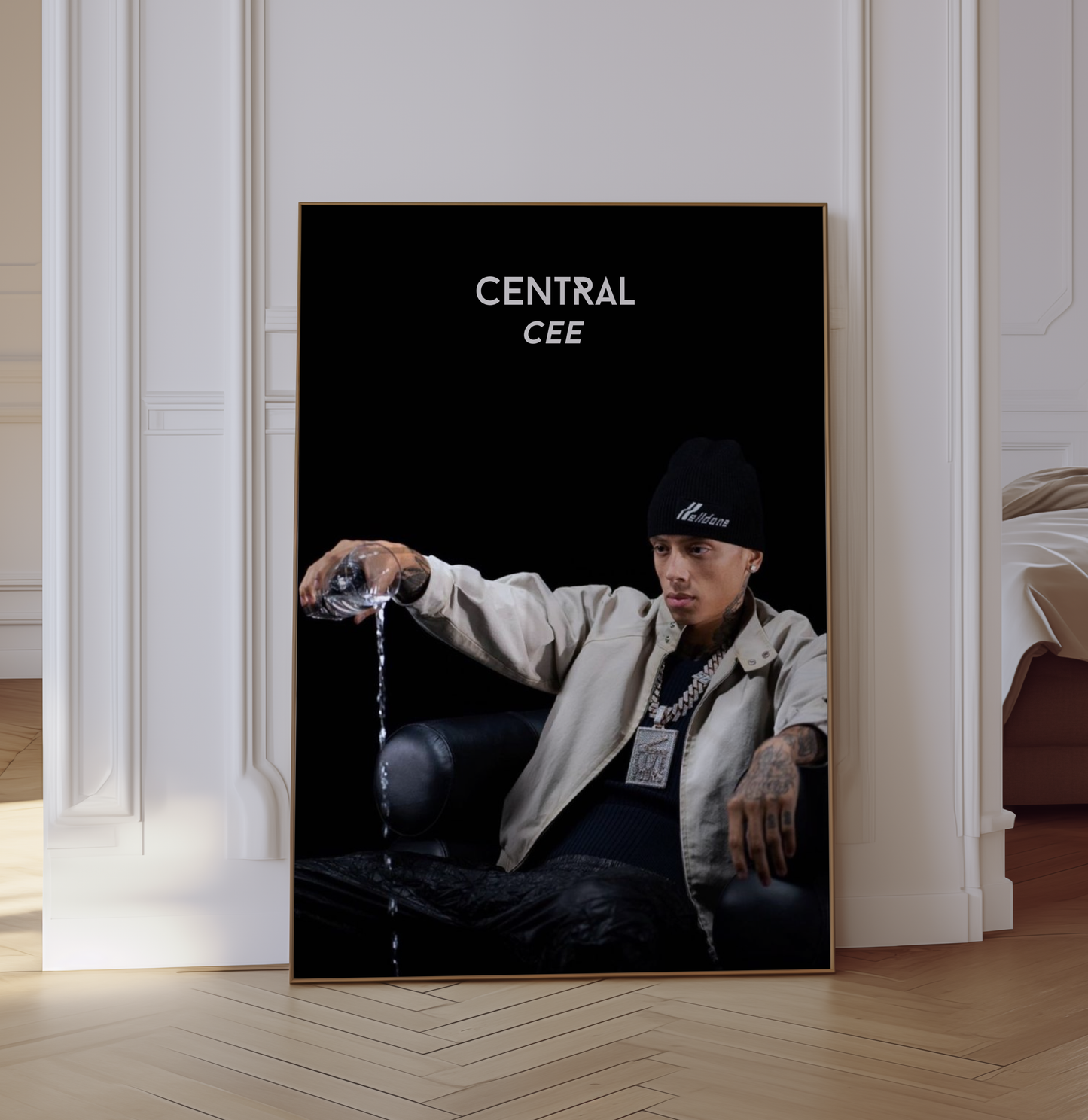 Central Cee "Portrait" Poster Print Wall Art Poster