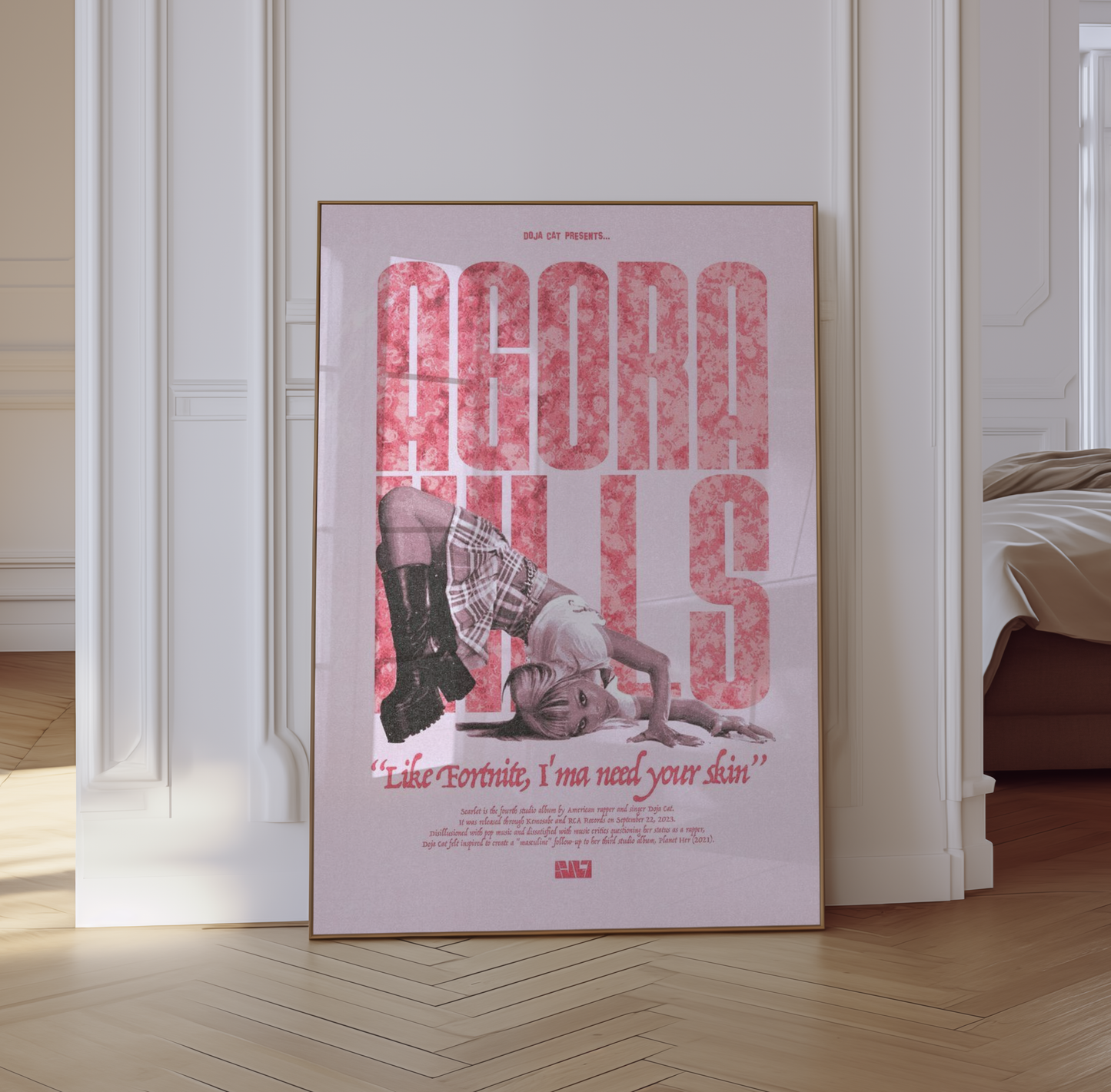 Doja Cat "Agora Hills" Poster Print Wall Art Poster