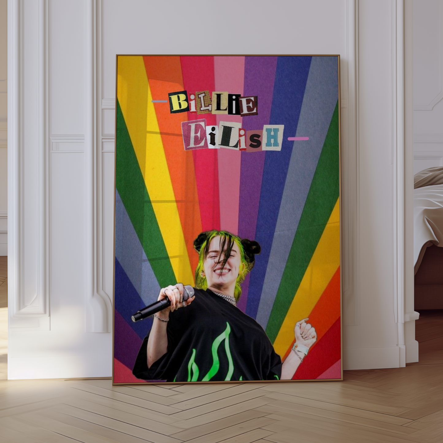 Billie Eilish Poster Print Wall Art Poster