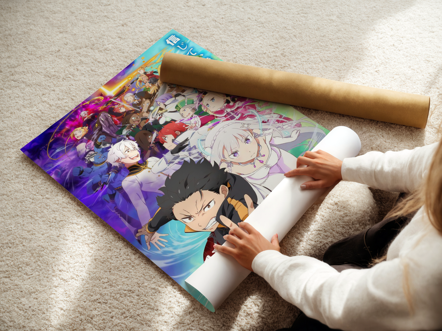Re:Zero Poster Print Wall Art Poster