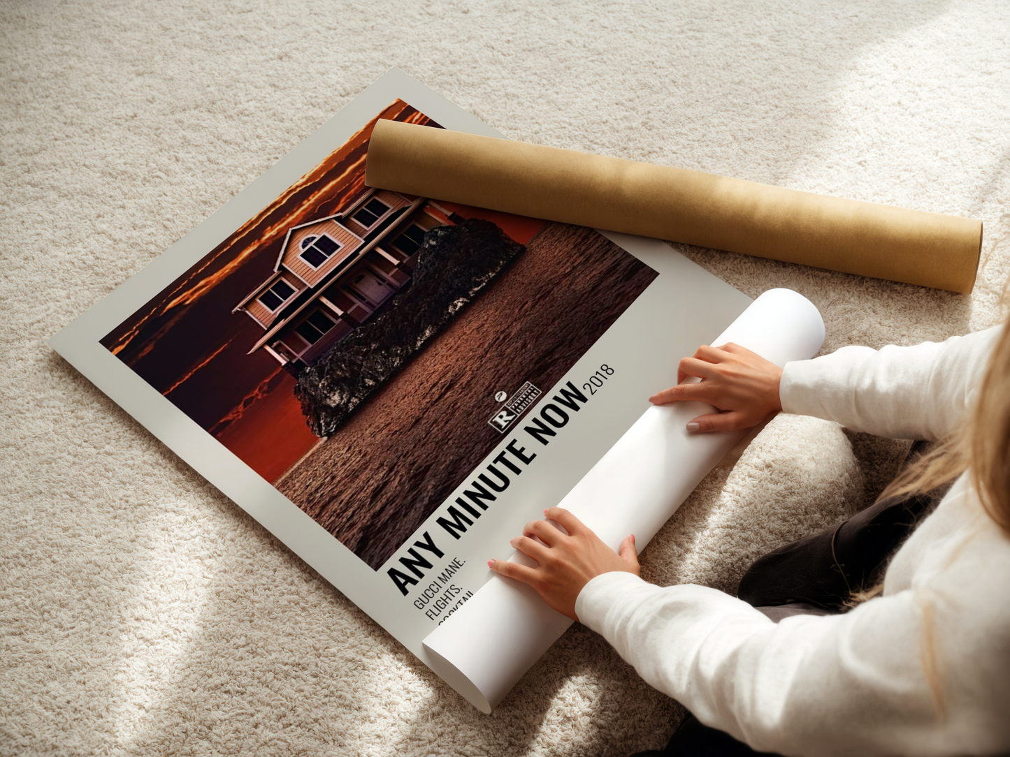 D-Block Europe "Any Minute Now" Poster Print Wall Art Poster