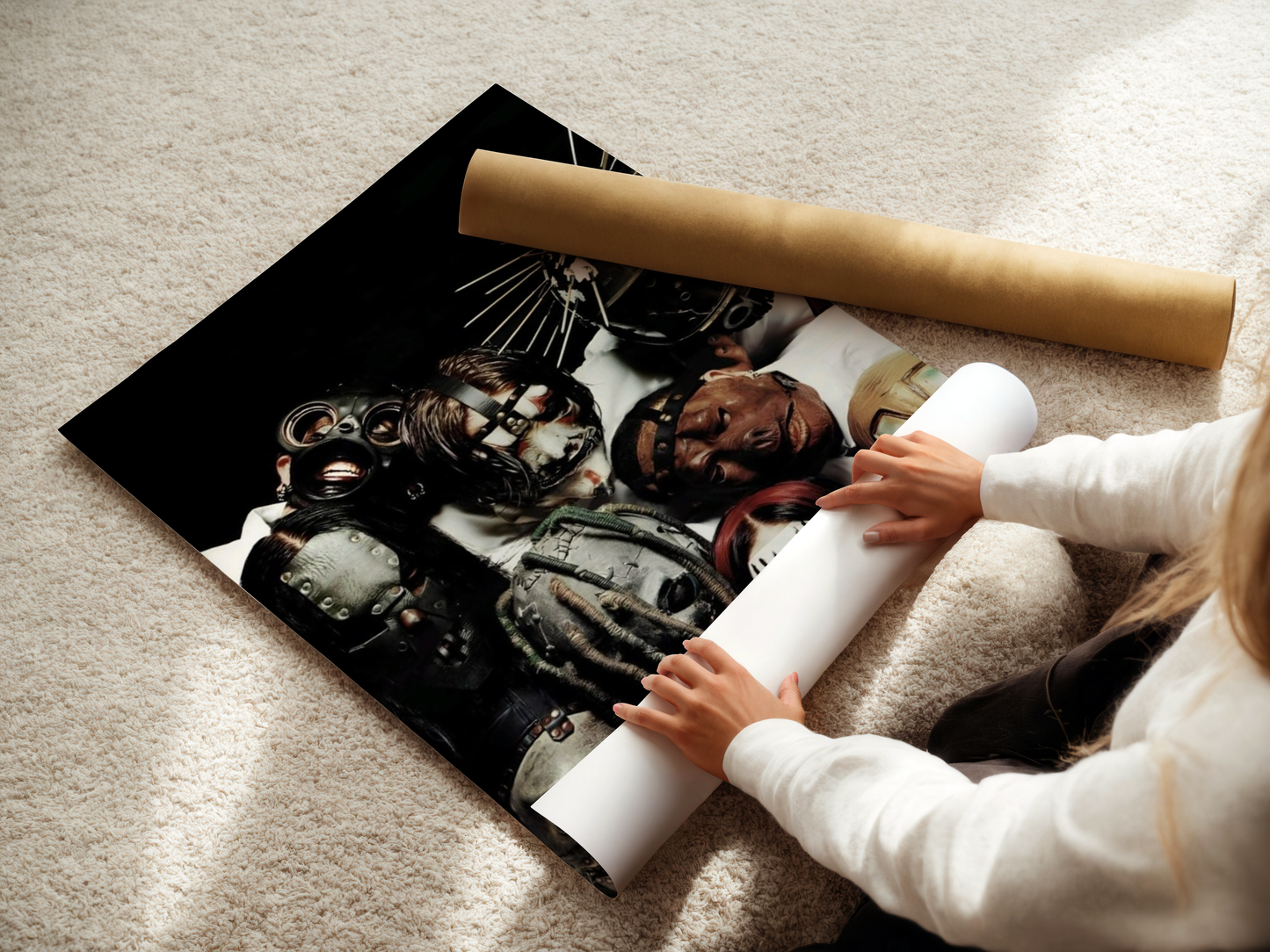 Slipknot "Masks" Poster Print Wall Art Poster
