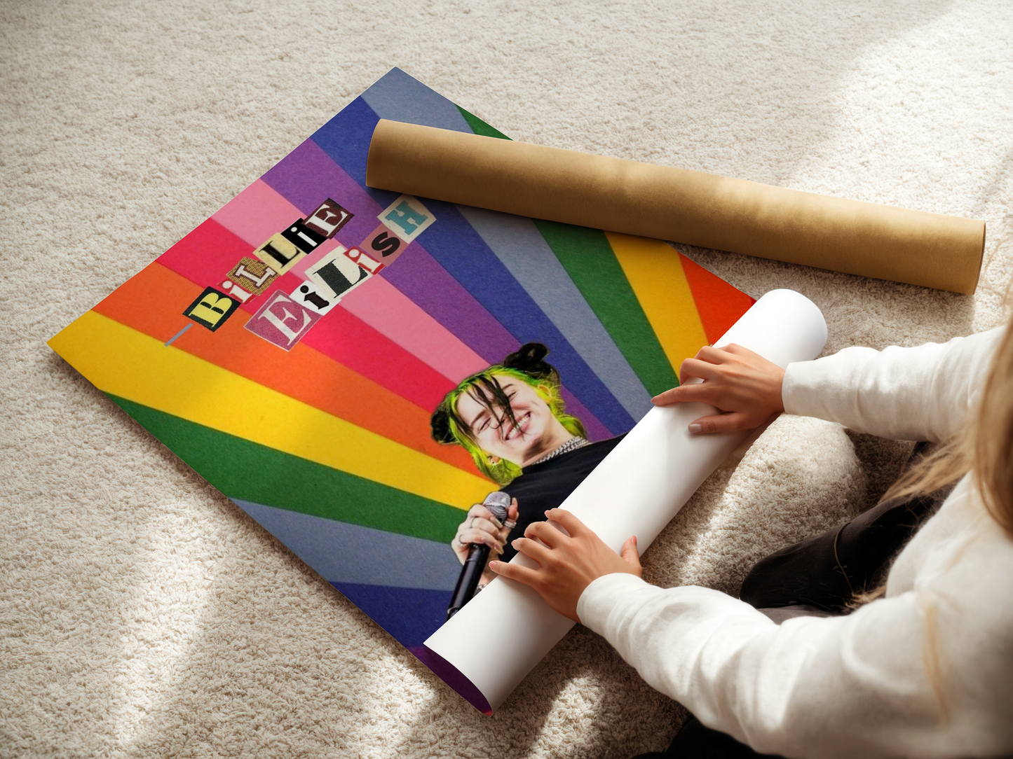 Billie Eilish Poster Print Wall Art Poster