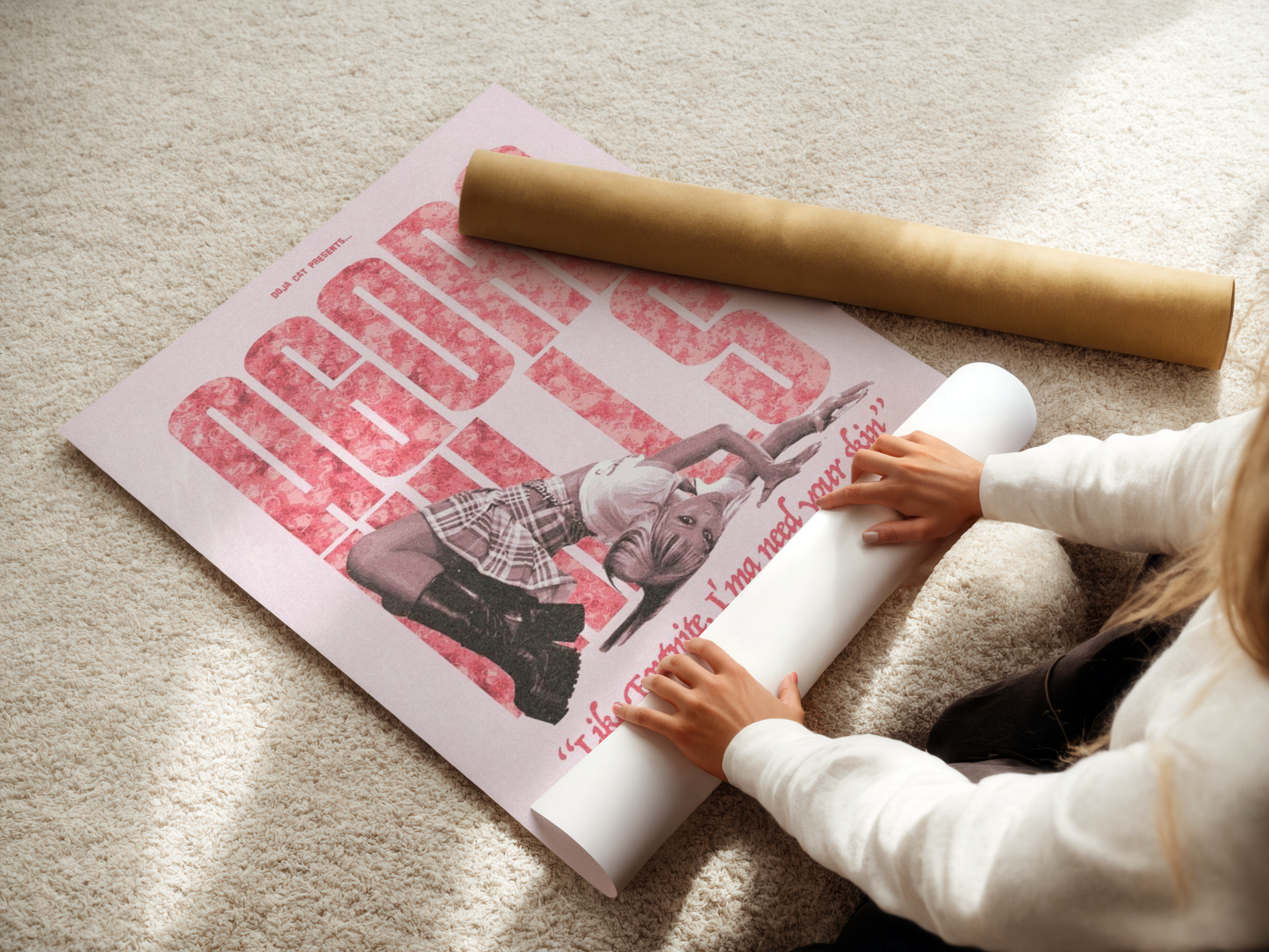 Doja Cat "Agora Hills" Poster Print Wall Art Poster