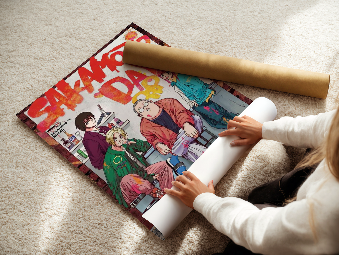Sakamoto Days "Iconic" Poster Print Wall Art Poster