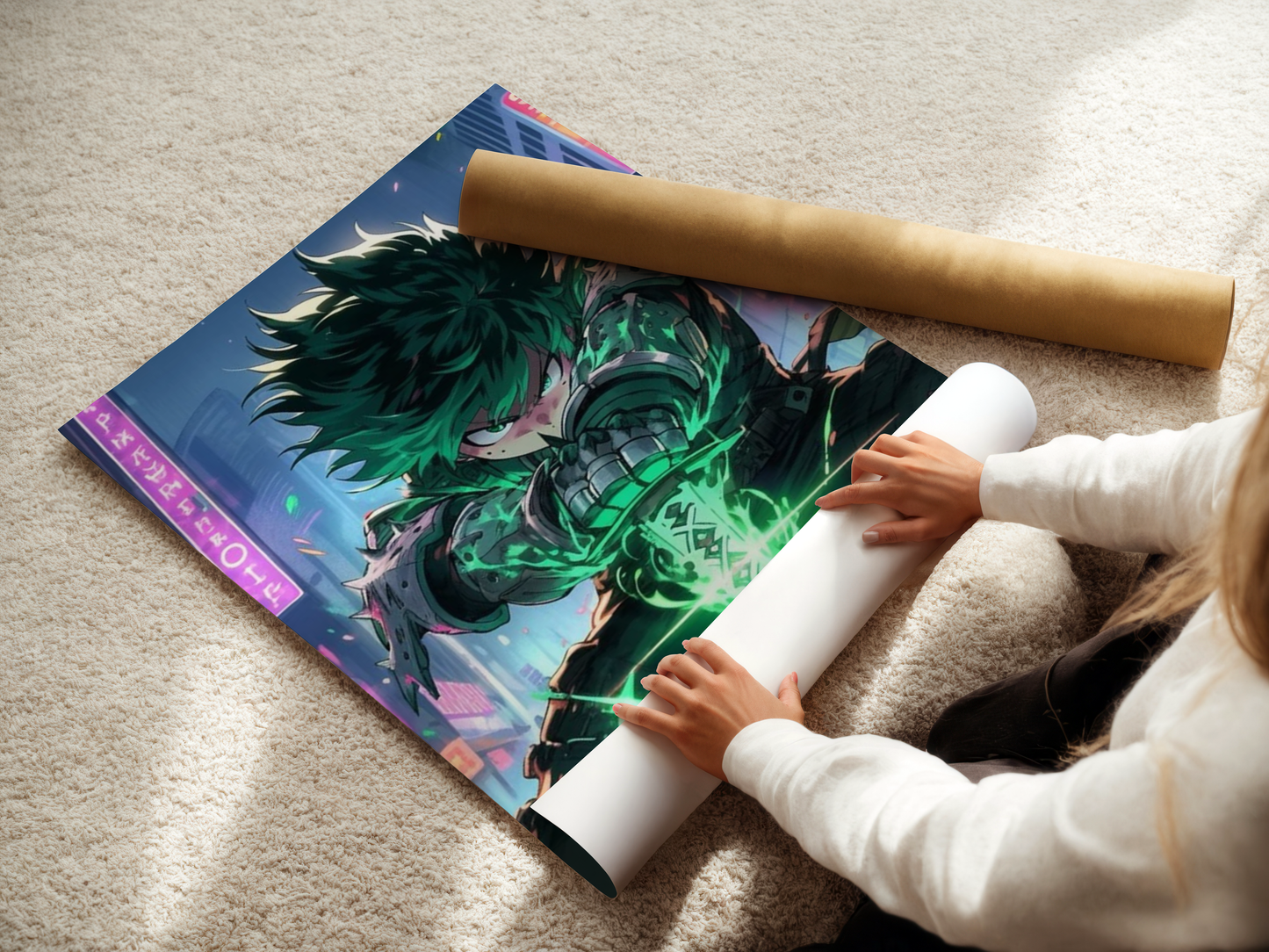 My Hero Academia "Deku" Poster Print Wall Art Poster