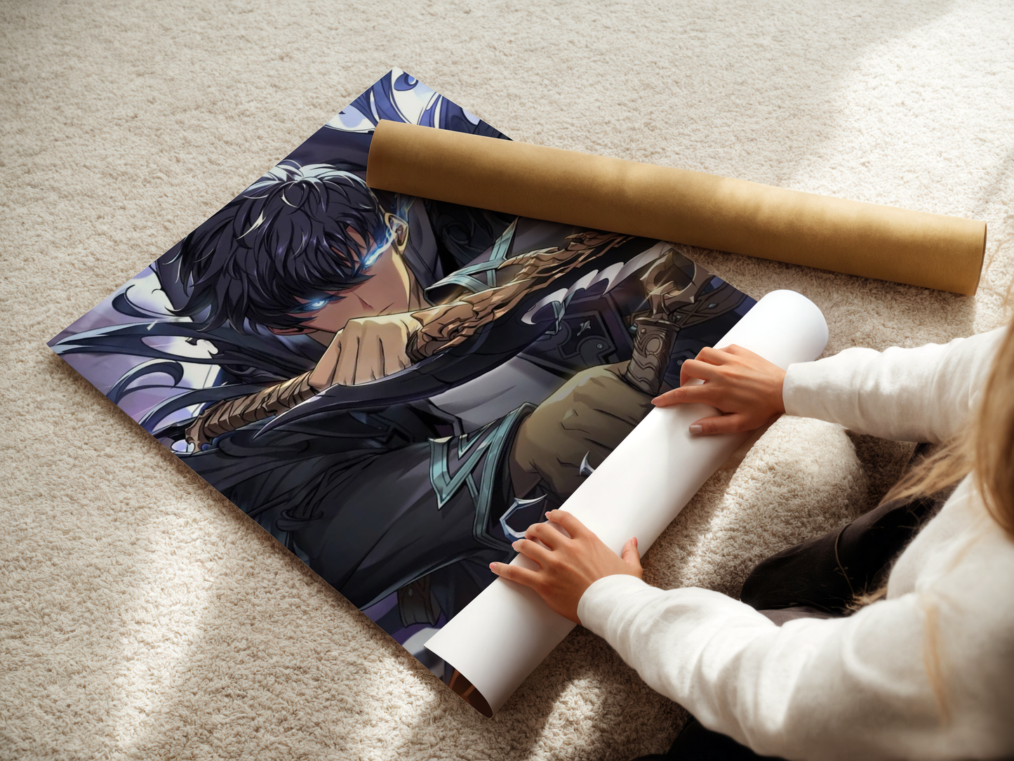 Solo Leveling Poster Print Wall Art Poster
