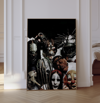 Slipknot "Masks" Poster Print Wall Art Poster