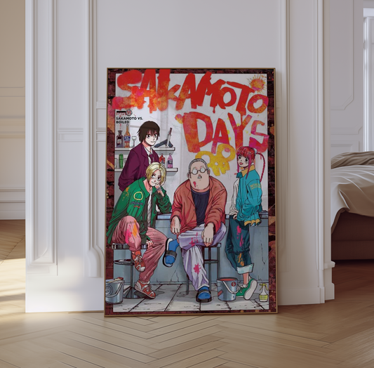 Sakamoto Days "Iconic" Poster Print Wall Art Poster