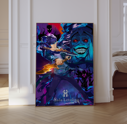 Solo Leveling "Iconic" Poster Print Wall Art Poster