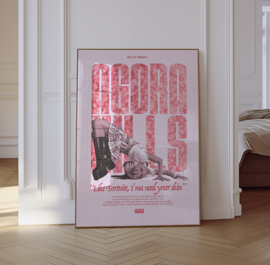 Doja Cat "Agora Hills" Poster Print Wall Art Poster