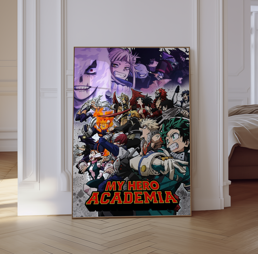 My Hero Academia Poster Print Wall Art Poster