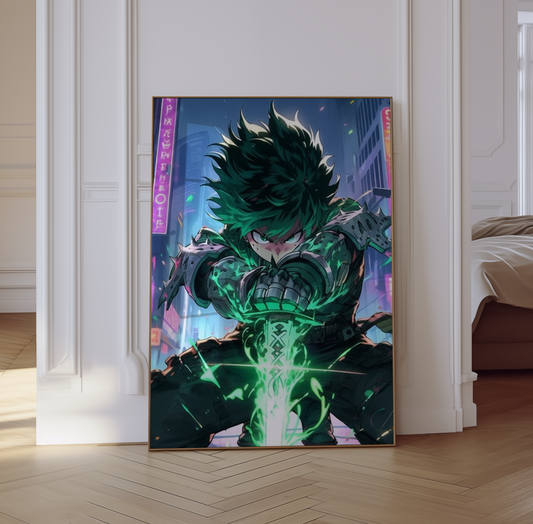 My Hero Academia "Deku" Poster Print Wall Art Poster