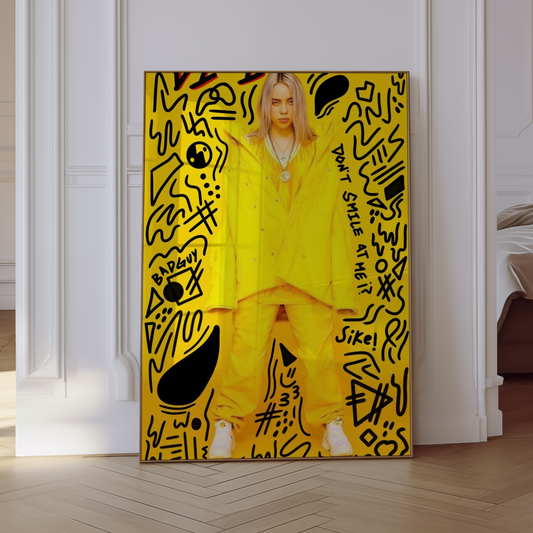 Billie Eilish "Portrait" Poster Print Wall Art Poster