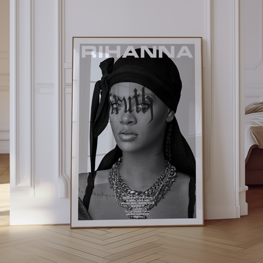 Rihanna "Truth" Poster Print Wall Art Poster