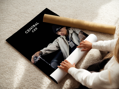 Central Cee "Portrait" Poster Print Wall Art Poster