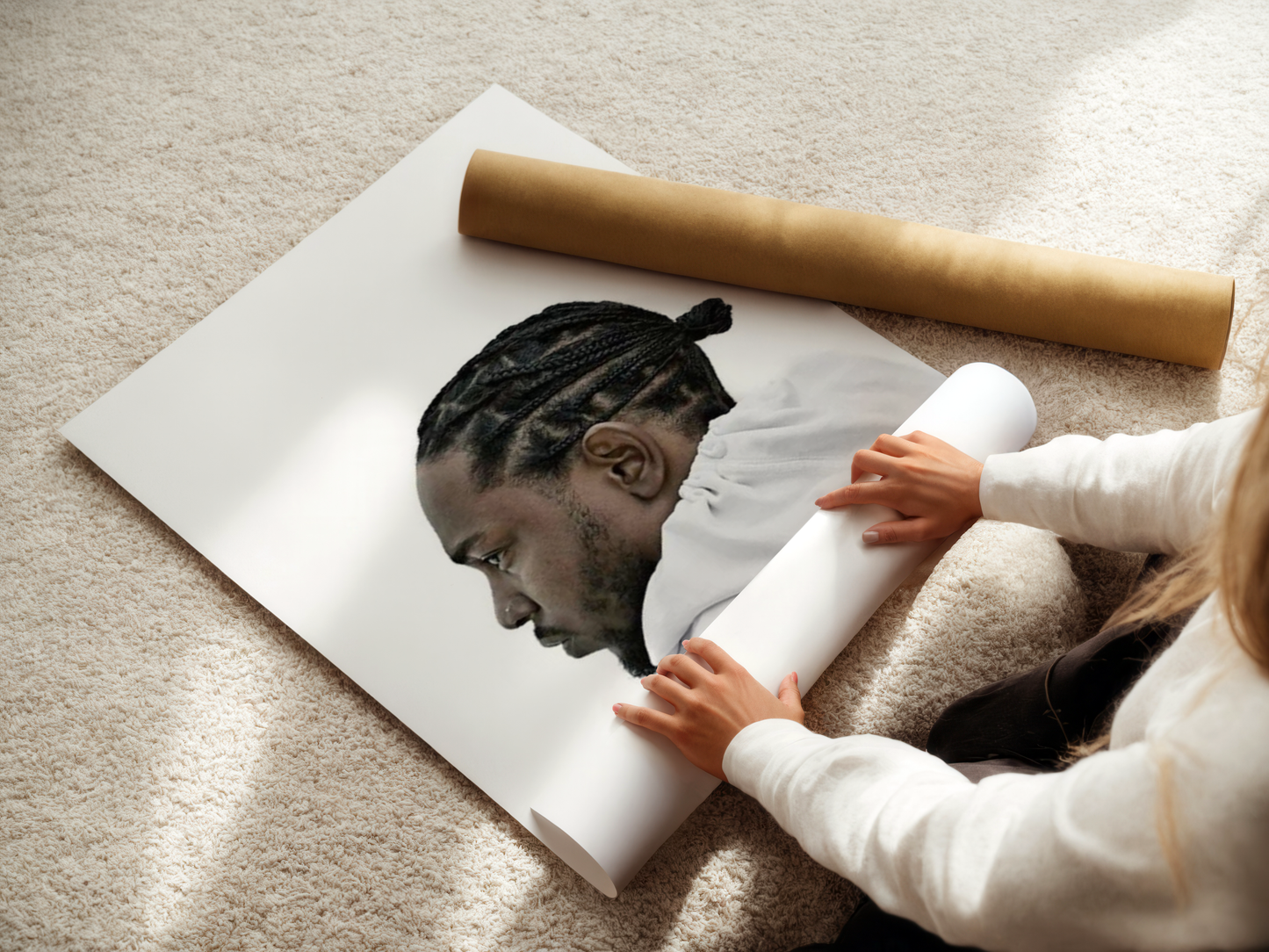 Kendrick Lamar Poster Print Wall Art Poster